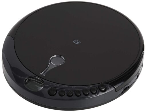 GPX PC301B Portable CD Player with Stereo Earbuds and Anti-Skip Protection (PC301B),Black, Single Standard Packaging