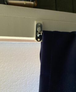 SKEMIX 5/16-Inch Swivel End Sash Curtain Rods - 2 Rods - 21 - 38 Inch Adjustable Width, White with Nickel Ends 37 61e8wfSurYL