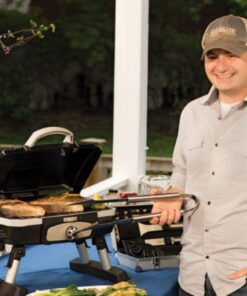 Cuisinart CGG-180TB Portable Propane, Petit Gourmet Tabletop Gas Grill, Black 25 61e9J8ERmL