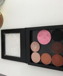 Z Palette Small Black Empty Magnetic Makeup Palette with Clear Window 29 61e9n1ks6L