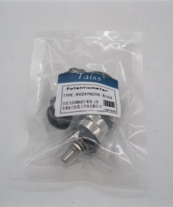 Taiss 2pcs RV24YN20S 10K Potentiometer Single Turn Carbon Film Rotary Taper Potentiometer Used for Inverter speed regulation Motor speed control + 2pcs A03 knob + 2pcs dials (B103 10K ohm) B103 10K ohm 16 61eA1WzWxPL