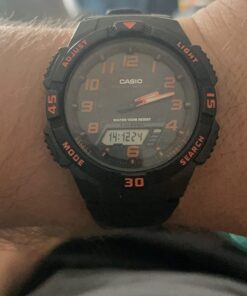 Casio Men's AQS800W Slim Solar Multi-Function Ana-Digi Sport Watch Black 45 61eA8jOF4tL