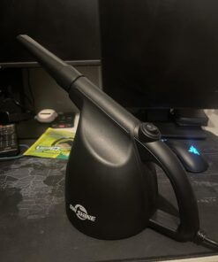 SIN SHINE - Compressed Air 3.0- Multi-Use Electric Air Duster for Cleaning Dust, Hairs, Crumbs, Scraps for Laptop, Computer, Replaces Compressed Air Cans (AD01-Black) Ad01-black 30 61eB871oyoL