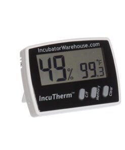 IncuTherm Digital Thermometer Hygrometer with Min/Max Memory 8 61eC7w0X8vL