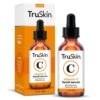 TruSkin Vitamin C Face Serum – Anti Aging Face & Eye Serum with Vitamin C, Hyaluronic Acid, Vitamin E – Brightening Serum, Dark Spot Remover, Even Skin Tone, Eye Area, Fine Lines & Wrinkles, 1 Fl Oz 1 Fl Oz (Pack of 1) 57 61eCRxzmRxL