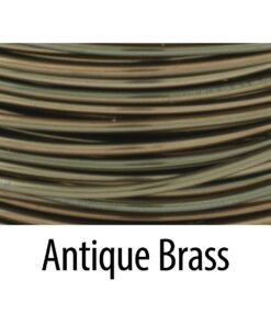 Artistic Wire, 24 Gauge Tarnish Resistant Colored Copper Craft Jewelry Wrapping Wire, Antique Brass Color, 20 yd 24 Gauge / 20 yd 14 61eCyxw1 4L