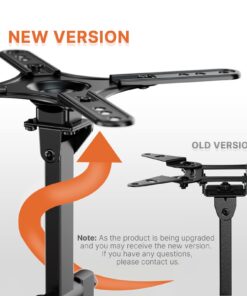 Alternative view of Perlegear Full Motion TV Wall Mount Bracket for Most 17-42 Inch LED LCD Flat Curved Screen TVs & Monitors, Swivel Tilt Extension Rotation with Articulating Arms, Max VESA 200x200mm up to 44lbs