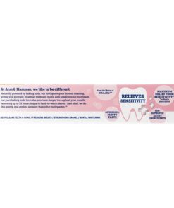 Arm & Hammer Sensitive Toothpaste, Refreshing Mint, Relieves Sensitivity, 4.5 Ounce (Pack of 12) 4.5 Ounce (Pack of 12) 18 61eDmNoqzL