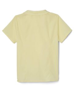 French Toast Girl's Short Sleeve Peter Pan Collar Blouse (Standard and Plus) 4T Yellow 9 61eEysSNquL
