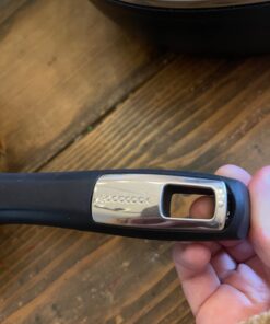 GoodCook 12-Piece Micro-Divot Nonstick Aluminum Cookware Set with Pans, Dutch Oven, Spoon and Turner, Black (6184) 12 piece set 37 61eFSNg8jL