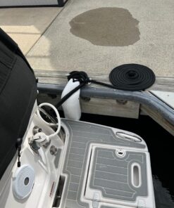 Taylor Made Square Low Freeboard Fender for Boats, 5" x 14", Football Needle Easy Inflation Valve Marine-Grade Vinyl, American Made, Protection for Gunwales, Rub Rails - 2020108232 5" x 14" White 12 61eH5SOulqL