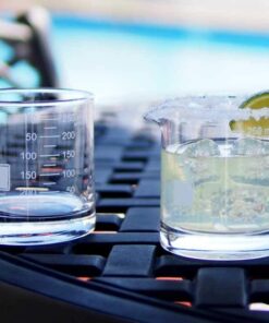 Periodic Tableware Laboratory Beaker Rocks Glasses Set of 2 1 5 61eIM3ap CL