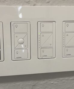 Lutron Claro 3 Gang Decorator/Rocker Wallplate, Gloss, White (1-Pack) | CW-3-WH 1 Pack 30 61eIouxm6L