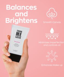 Elizabeth Mott Thank Me Later Face Primer - Mattifying Makeup Base Primer for Shine and Oil Control - Pore Minimizer and Hides Wrinkles and Fine Lines, 30g Mattiyfing 23 61eK4ZkuZAL