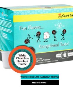 Alternative view of Smart Sips, White Chocolate Hazelnut Truffle Coffee, Medium Roast, Gourmet Flavored Coffee Single Serve Pods for Keurig K-Cup Brewers, 24 Count 24 Count (Pack of 1)