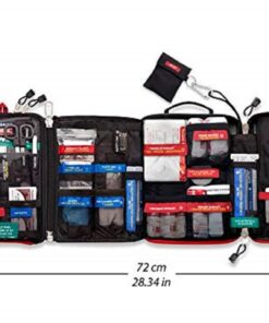 Survival Workplace/Home First Aid Kit USA - with a MOLLE System for Emergency Care at Home/Workplace 33 61eL9kE0psL