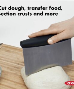 OXO Good Grips Stainless Steel Scraper & Chopper,Silver/Black Good Grips Multipurpose Scraper & Chopper 29 61eQ8Lq 0ML