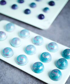 Semicircle Silicone Mold,Shxmlf Half Sphere Chocolate, Candy and Gummy Mold Teacake Bakeware Set for Cake Decoration Mousse Dome Jelly Ice Cream Bombe Cupcake Baking Mold, Assorted Size,Set of 4 4PACK 21 61eQCeJkhXL