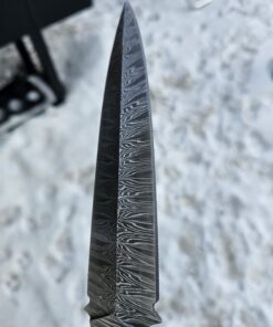 Poshland RAM-0592 Damascus Steel Dagger Knife – Full Size Leather Handle 38 61eR1kz1kVL