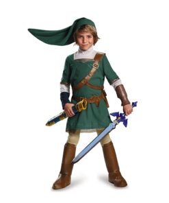Link Prestige Legend of Zelda Nintendo Costume, Large/10-12 L (10-12) 16 61eR4lOwE4L