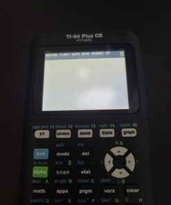 Texas Instruments TI-84 Plus CE Color Graphing Calculator, Black 7.5 Inch Single Pack 46 61eR9FdVGFL