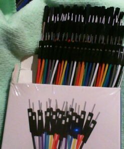 ELEGOO 120pcs Multicolored Dupont Wire 40pin Male to Female, 40pin Male to Male, 40pin Female to Female Breadboard Jumper Ribbon Cables Kit Compatible with Arduino Projects Dupont Wire 120pcs(male to female,male to male, female to female) 19 61eSTMU1x4L