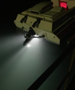 Alternative view of Tidal Wake IP68 Underwater 1/2in Standard Boat Drain Plug LED Light, Brilliant Underwater Lighting in Minutes! No Holes to Drill! White/Clear