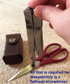 Victorinox Cutlery 4-Inch Kitchen Shear, Red Poly Handle 17 61eUFBvi47L