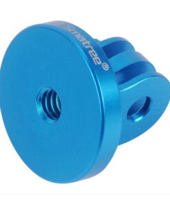 Smatree Aluminum Tripod Mount Adapter for GoPro Session, Hero 11, 10, 9, 8, 7, 6, 5, 4, 3 Plus, 3, 2, 1 HD, GoPro Hero 2018,DJI OSMO Action,Joby Gorilla Pod,GoPro Hero 7 Silver,GoPro Tripod, Blue 19 61eV8 gL9PL