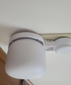 Nest WiFi Point Genie: The Simplest Lowest Profile Outlet Holder Mount for Google Nest WiFi Point | Reinforced Support | Great Sound | Open Access | No Messy Screws! (1-Pack) White (1-Pack) 41 61eW0VXuM6L