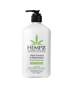 Alternative view of Hempz Body Lotion - Fresh Coconut & Watermelon Daily Moisturizing Cream, Shea Butter Body Moisturizer - Skin Care Products, Hemp Seed Oil - Large