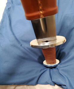 Medieval Warrior 10th Century Full Tang High Carbon Steel Viking Sword w/Brown Leather Sheath 15 61eWUHozc6L