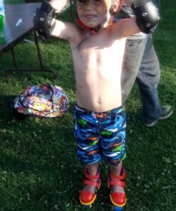 Schwinn Kids Bike Gloves Set, Knee and Elbow Pads, Protective Gear, Girls and Boys Bike Accessories, Black/Gray 30 61eYCYJmjL