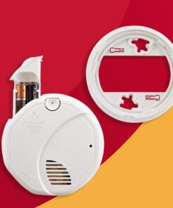 First Alert SA320FF Dual-Sensor Smoke and Fire Alarm, Battery Powered, Frustration-Free Packaging, White , 1 Pack 20 61eYJaEmpkL