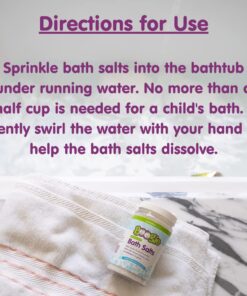 Kids Bath Salts by The Makers of Boogie Wipes, Boogie Fizzies, Calming Bath Salts, Naturally Derived, Made with Natural Essential Oils, Eucalyptus, 15 oz, Pack of 1 15.00 Ounce (Pack of 1) 8 61eYbsv8wFL