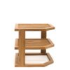 Lipper International 8883 Bamboo Wood 3-Tier Corner Kitchen Storage Shelf, 10" x 10" x 9-1/2" 5 61eaWVeIGUL