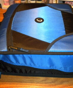 Case it King Size Mighty Zip Tab Binder, 3 Rings, 4" Capacity, 11 X 8.5, Blue 29 61ebNHS7J6L
