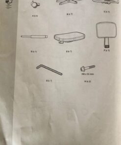 Amazon Basics Mid-back Mesh Office Drafting Chair Stool with Adjustable Footrest, Black No Arms 63 61ed 8KYbXL