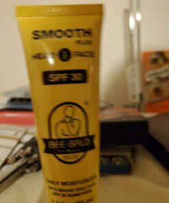 Bee Bald SMOOTH PLUS Daily Moisturizer With SPF 30 Broad Spectrum Sunscreen - Head and Face Moisturizer Lotion for Men and Women Too - Hydrate and Protect Skin from Harmful UVA/UVB Rays - 1.7 fl Oz 21 61eeTDqPWEL
