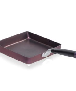 Alternative view of TECHEF - Tamagoyaki Japanese Omelette Pan / Egg Pan, Made in Korea (Purple) (Large) Large