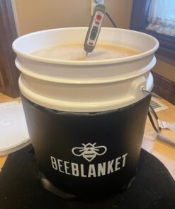 Powerblanket BB05GV Bee Blanket Honey Heater, 5 gal Pail Heater with Cutout for Gate Valve, Charcoal Gray 5-Gallon (Gate Valve) 120 V 31 61efXVgMjiL