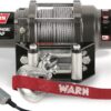 Warn Vantage 3000 Winch - 3000 lb. Capacity, 50' of 5/16" Wire Rope, Roller Fairlead, Wired Remote Control, Weather-Sealed, for ATV/UTV 5 61efyCir6kL