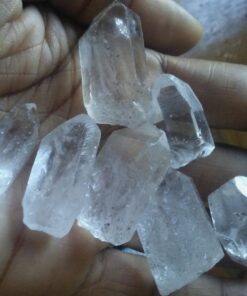 JIC Gem 1 Lb Natural Clear Quartz Crystals Points Bulk Stones and Crystals High Energy Raw White Quartz Crystals Healing Rough Stones Natural Quartz Cluster with Box 1LB 64 61egk5zMuyL