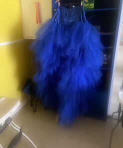 Craft And Party, Royal Blue Fabric Tulle Roll 54 Inch by 40 Yards (120 ft) Fabric Tulle Bolt for DIY Tutu Skirt, Wedding and Decoration (Royal Blue) 54" x 40 yards 27 61eh0pR MYL