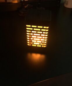 EOYIZW Solar Lantern Lights Outdoor Garden Decor, Upgraded 99LEDs Dancing Flickering Solar Hanging Flame Lights- IP65 Waterproof Tabletop Lamp Lanterns for Decor Garden Patio Path Deck Yard 1Pack 20 61ehaFPyarL