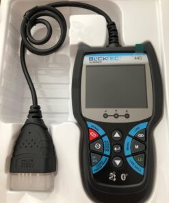 BLCKTEC 440 Bluetooth OBD2 Scanner Diagnostic Tool - Car Code Reader and Scanner for Car - Comes with Live Data - Battery/Charging System Test - Works for All OBD Compliant Cars 1996 & Newer 57 61ejUiT4IL 1