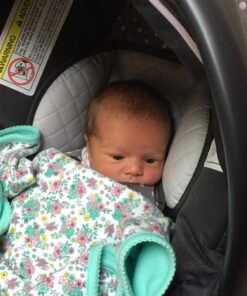 Chicco Keyfit Infant Car Seat and Base with Car Seat, Lilla SuperCinch LATCH Installation 34 61ekSXtLU1L