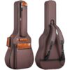 CAHAYA Guitar Bag 40 41 42 Inches 6 Pockets Guitar Case Water Resistent Oxford Cloth 0.5 Inch Extra Thick Sponge Overly Padded for Acoustic Classical Guitar with Anti-theft Pocket CY0150 4 61el7dFR9NL