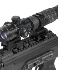 Alternative view of UTG 4.2" ITA Red/Green CQB Dot with QD Mount, Riser Adaptor