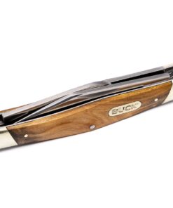 Buck Knives 371 Stockman 3-Blade Folding Pocket Knife with Wood Handle Burlwood 4 61elthT53L